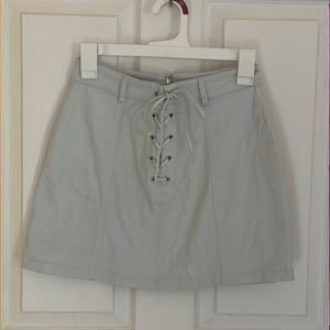 Zip-Up Skirt